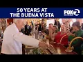 Bartender celebrating 50 years at The Buena Vista KTVU