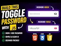 How to Create a Password Toggle with JavaScript Beginner Tutorial