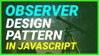 Design Patterns in Javascript The Observer Design Pattern in Javascript