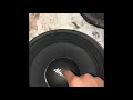 Speaker dust cap removal and install