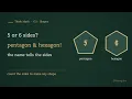 What Shape Has 5 or 6 Sides Meet the Pentagon and Hexagon Think Math G2 Shapes