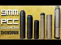 9mm PCC Silencer Showdown B T Vers 36 Ti vs HUXWRX Flow 9K Ti SQD-M Impuls