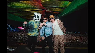 marshmello feat peso pluma u0026 fuerza regida live edc m xico 2023 full set 
