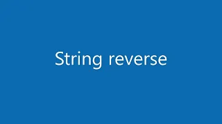 JavaScript How to reverse a string that is to set the same letters in opposite order