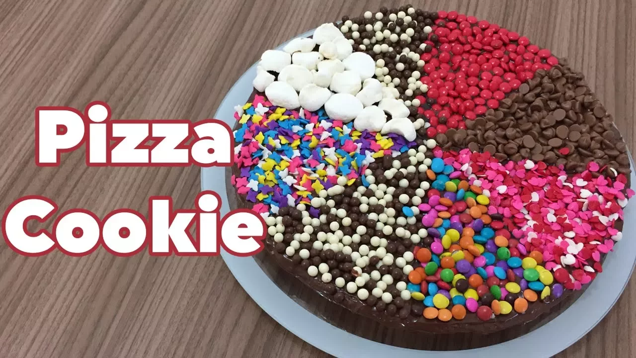 PIZZA DE COOKIE RECEITA