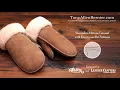 How to Make Sheepskin Mittens with Kit Patterns Shearling Mitten Patterns and Tutorials