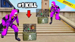 RETO: GANAR LA PARTIDA CON EL LOOT DE NUESTRA PRIMERA KILL 😰 FREE FIRE