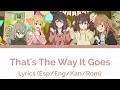 Hibi wa Sugiredo Meshi Umashi OP Full [Lyrics] (ESP/ENG/KAN/ROM)