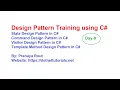 Design Pattern Training using C - Day 9 State Template Command and Visitor Design Patterns
