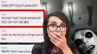 creepy text message story