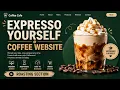 How to Build the Responsive Coffee Website Using HTML CSS Js Full tutorial Part 6