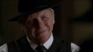 Download Westworld - Ford vs MIB Bar Scene (God, Devil and Man walks into a bar) MP3