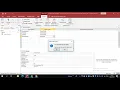 Step1 Connecting VB to access database