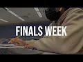 finals week at IUPUI food skincare and of course studying