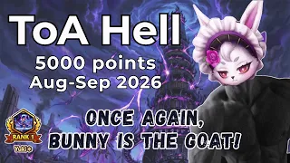 ToA Hell 5000 Points August September 2026 Summoners War