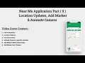 Near Me Google Map Location Updates Animate Camera Show Marker in Android Java Part 9
