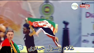 غلام رسول حیدری بهترین بازی کن تیم ملی والیبال افغانستان 