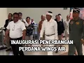 KDM Hadiri Acara Inaugurasi Penerbangan Pertama Wings Air Dari Bandara Husein Sastranegara Bandung