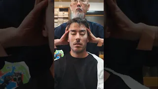 Tingling Head Massage In 105 Year Old Japanese Barbershop Asmr 