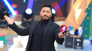 تامر حسني مع منى الشاذلي 