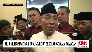 NU & Muhammadiyah Dukung Libur Sekolah Selama Ramadan