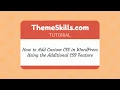 How to Quickly Add Custom CSS in WordPress via Additional CSS