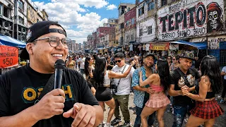 Así se Baila en Tepito Con Memo Mix callejones de Las flores 🌹 