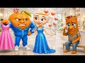 Lagu U Din Din Dun Gift Wedding Dress for Ballerina Cappuccina in Granny House | funny horror animation