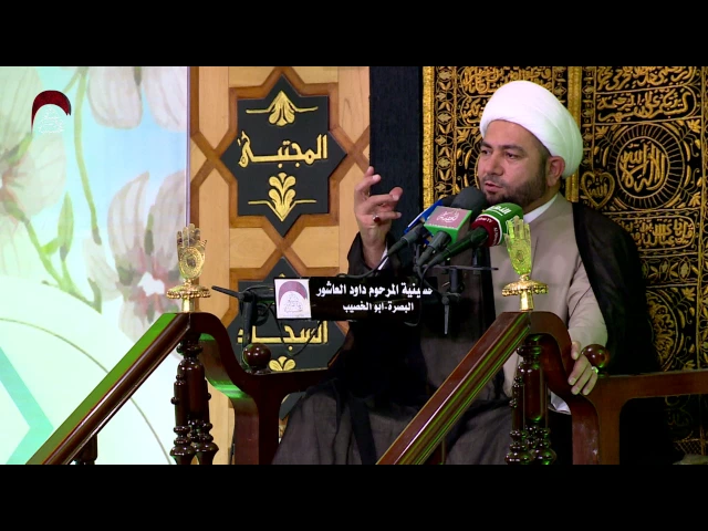 ⁣التعرف على المعصومين (أزمة القدوة) - الخطيب الشيخ عبد الله الكعبي - ليلة 15 رمضان 1438هـ