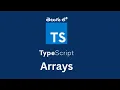 5 Arrays in TypeScript TypeScript Tutorial In Telugu