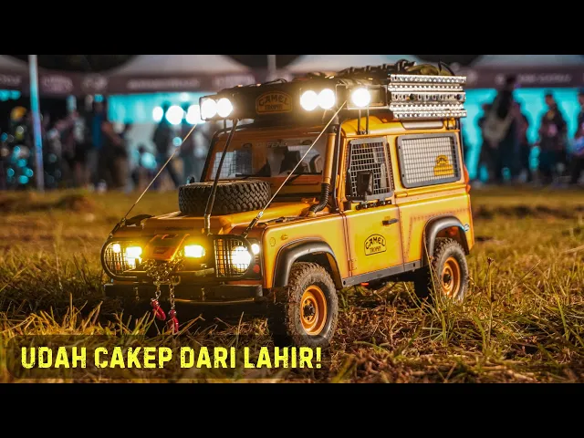 D1RC DS275 RC D90 Defender Camel Trophy 1/10 Scale WB275mm