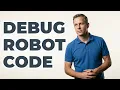 How Do You Debug Robot Programming Errors