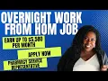 UP TO 5580 PER MONTH OVERNIGHT REMOTE JOB CVS PHARMACY SERVICE REP APPLY NOW WORK FROM HOME
