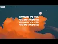 Zauntee - I thought it was over, god had other plans (Lyrics)