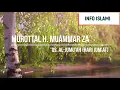 Download Lagu Murottal H. Muammar Zainal Asykin | 62. QS. Al-Jumu'ah (Hari Jum'at) 11 ayat