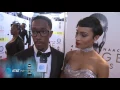 48th NAACP Image Awards Red Carpet Janeisha John with Lemuel Plummer