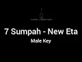 Karoke Cover Akustik New Eta - 7 Sumpah Male Key