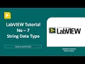 LabVIEW Tutorial-7 String Data Type LabVIEW Programming Beginner