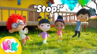 Fermati quando dico "Stop!" 🛑✋ Canzoni per Bambini da Ballare | HeyKids Italiano