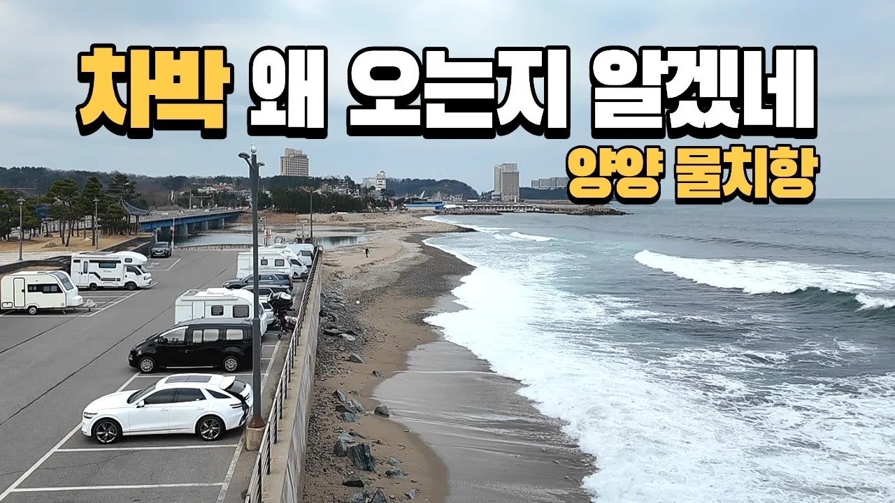 동해 양양 물치항… 왜 다들 여기로 차박 가는지 직접 가봤습니다 (+맛집, 시장) サムネイル