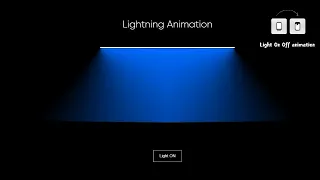 light bulb toggle button using html css javascript