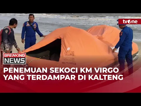 5 Sekoci KM Virgo Transport 8 Ditemukan Terdampar di Pantai