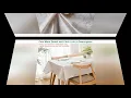 Weekly Top Tektrum Heavy Duty 60 X 120 inch Rectangular Damask Jacquard Tablecloth Table Cover - Wa