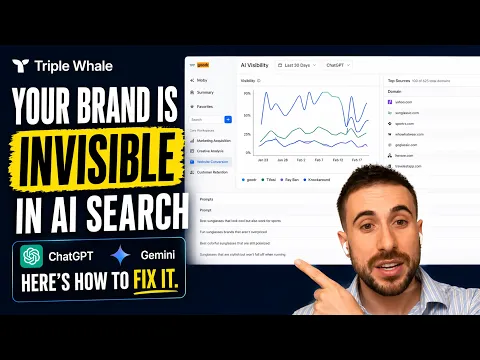 How to Track Your Brand in AI (ChatGPT, Gemini) | AI Visibility Dashboard Explained video thumbnail