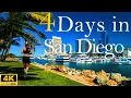 How to Spend 4 Days in SAN DIEGO California Travel Itinerary