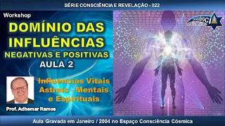 022 DOMÍNIO DAS INFLUÊNCIAS NEGATIVAS E POSITIVAS - AULA 2 - Prof. Adhemar Ramos