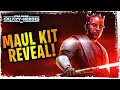 MAUL KIT REVEAL - IMMUNE TO STUN ABILITY BLOCK AND ANTI-KENOBI SYNERGY Mandalorians Top Team