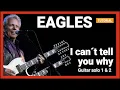 Download Lagu How to Play I Can't Tell You Why guitar solo 1 \u0026 2 by The Eagles - WITH TABS