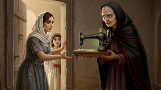 قصة ماكينة الخياطة القديمة والسر الذي كانت تخفيه المرأة العجوز 
