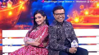 Theriyaama Parthuputen Song by #DImman #Manjari 🎼🎶 | Super Singer Junior 11 | Episode Promo